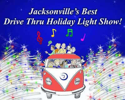 Jax Illuminations Jacksonville's Best Drive Thru Light Show Logo